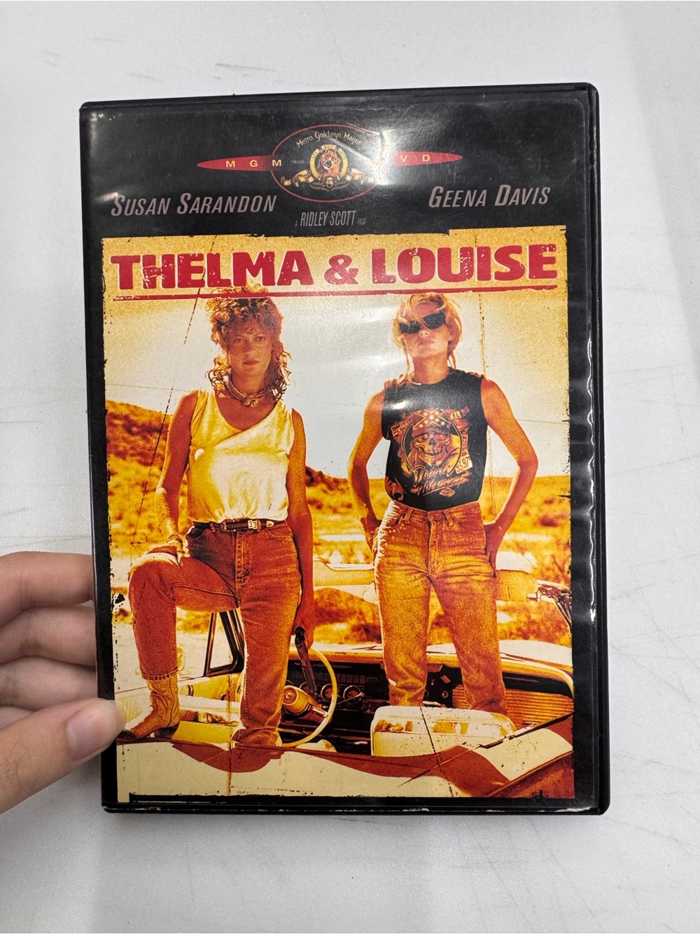Thelma & Louise DVD Susan Sarandon, Geena Davis, Brad Pitt 1991 Tested